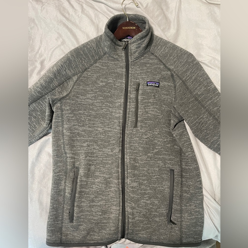 Patagonia Better Sweater men’s medium charcoal zip up
